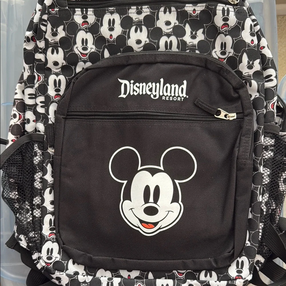 Black & White Mickey Mouse Backpack